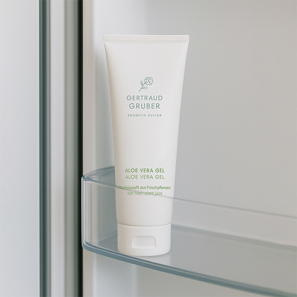 Gertraud Gruber Aloe Vera Gel im Kühlschrank